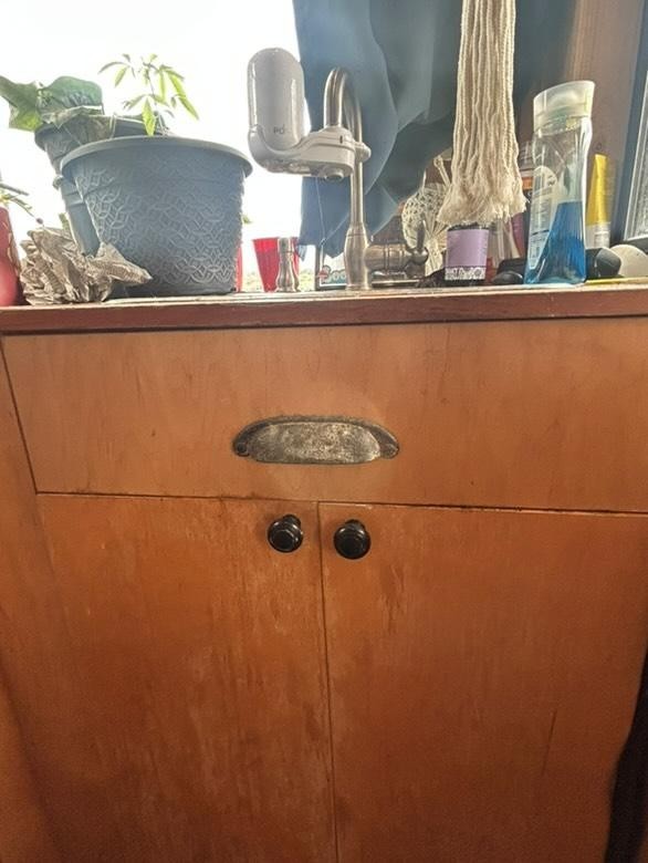 Vintage tiny home on wheels