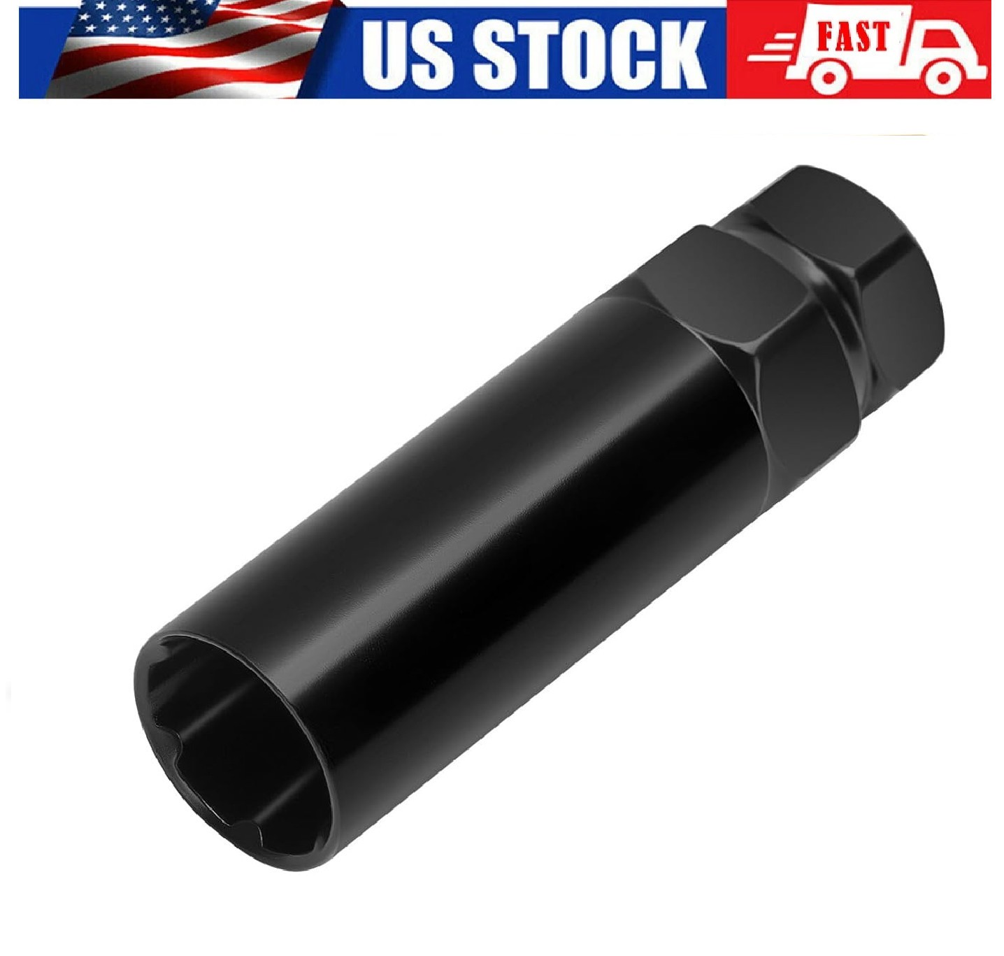 Juego de 6 tuercas de rueda, llave, 3/4″ y 13/16″, para tuercas 12X1.5, 12X1.25.