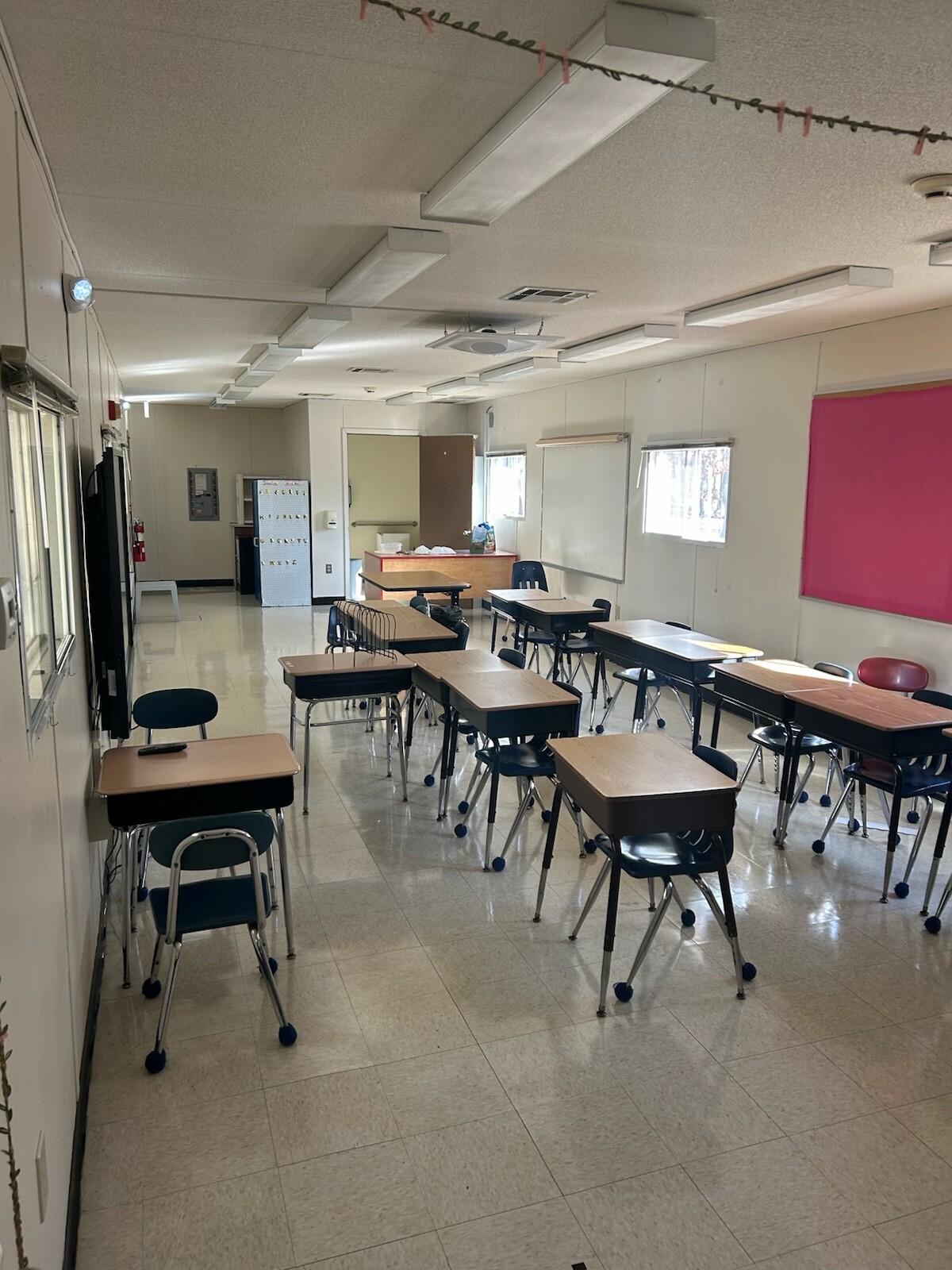 14×50 Modular Office/Classroom Trailer with a bathroom