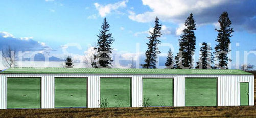 DURO Steel Mini Self Storage 10x60x8.5 Metal Prefab Building Structures DiRECT