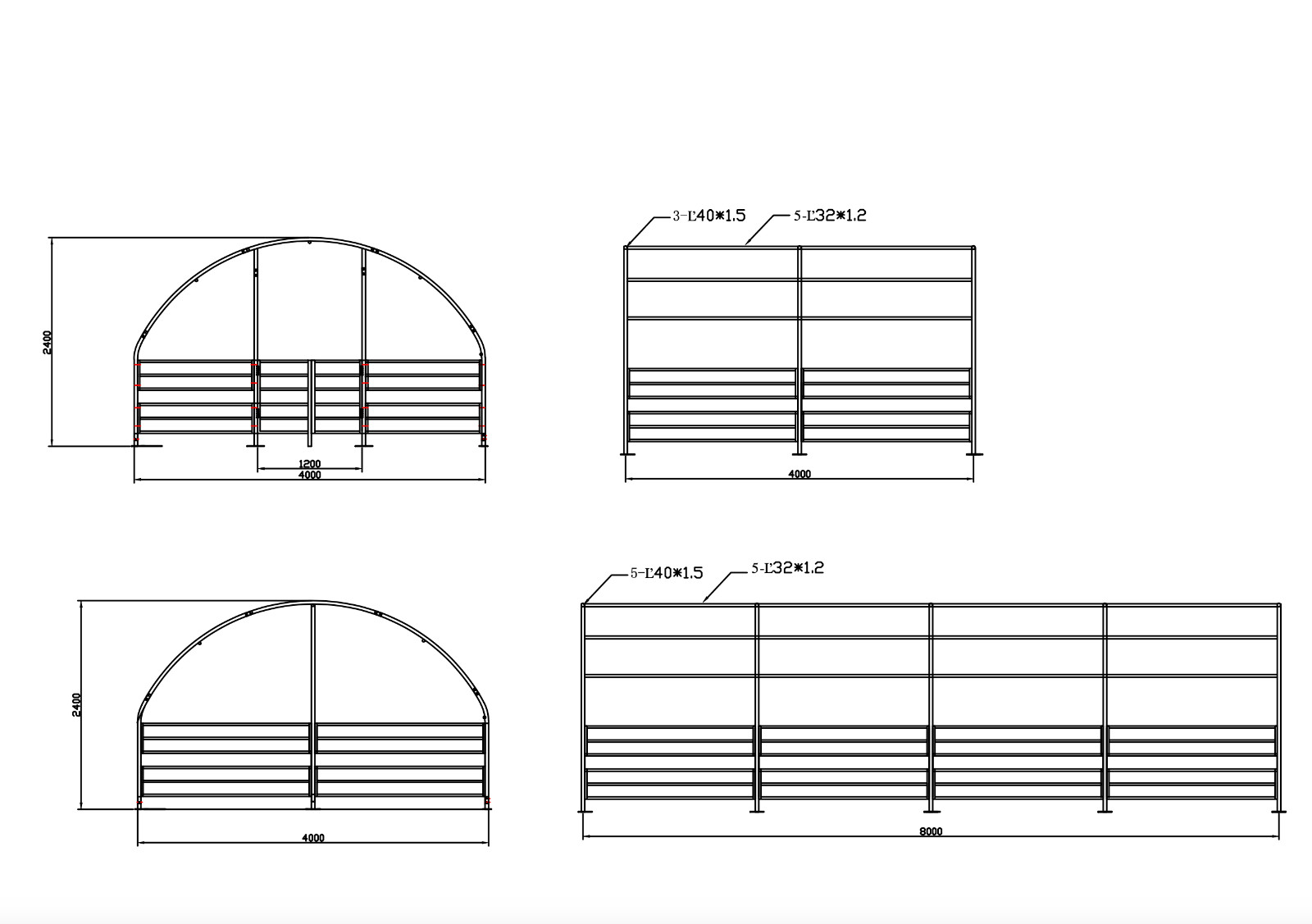 Livestock Shelter Sheds Farm Storage Building Horse Portable Field Shelter