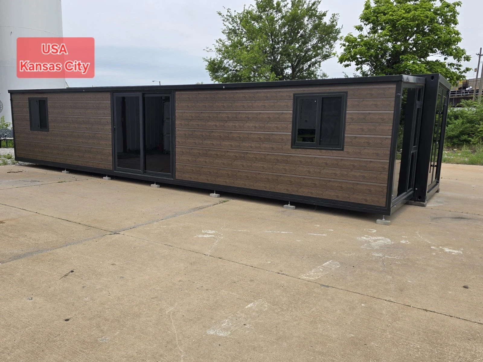 2 or 3 Bedroom 40 FT Foldable Expandable Container Home, Tiny home