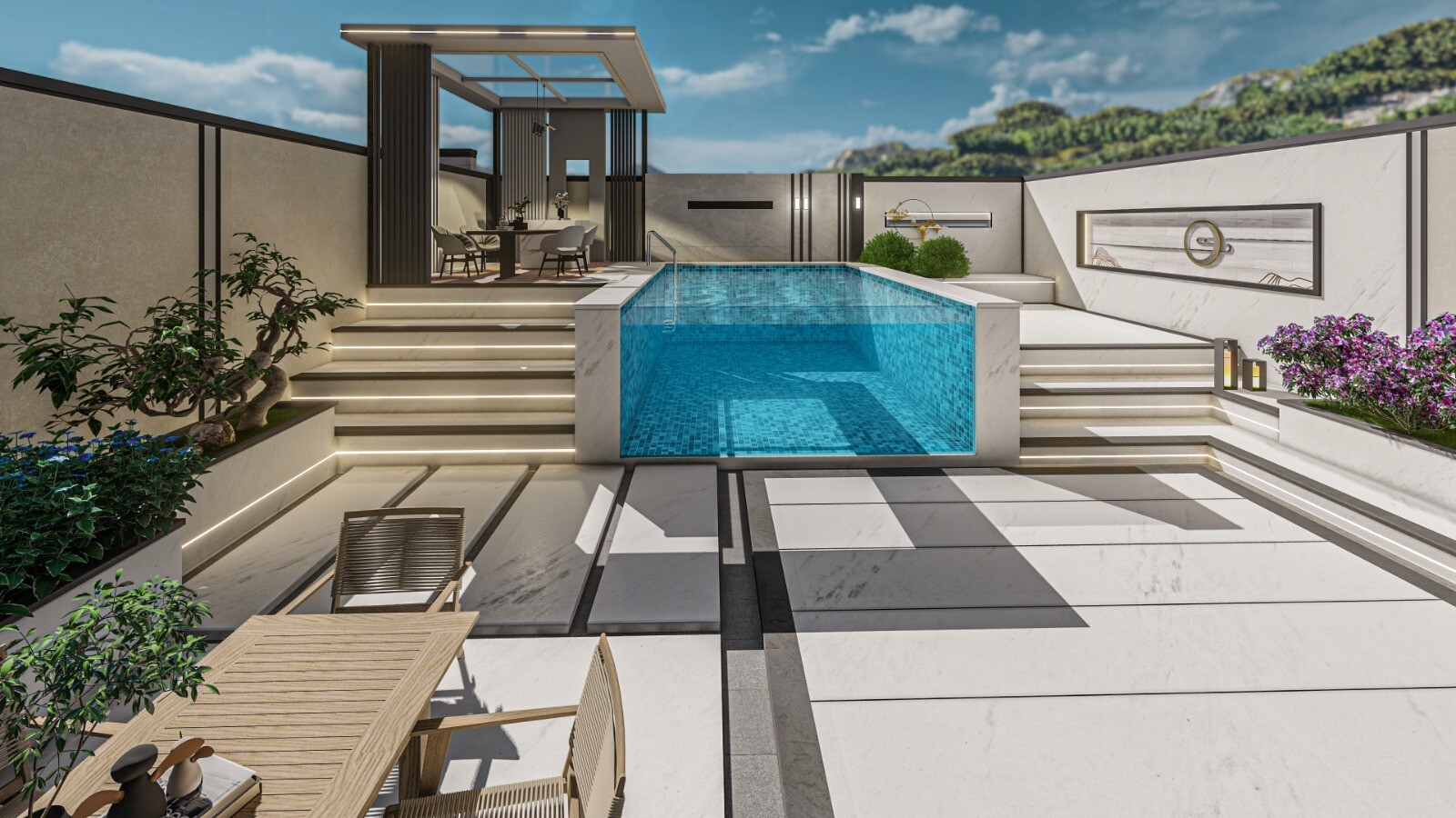 Swimming/Aquarium Pool, All sizes and shapes. Safe Room Designs Catalog