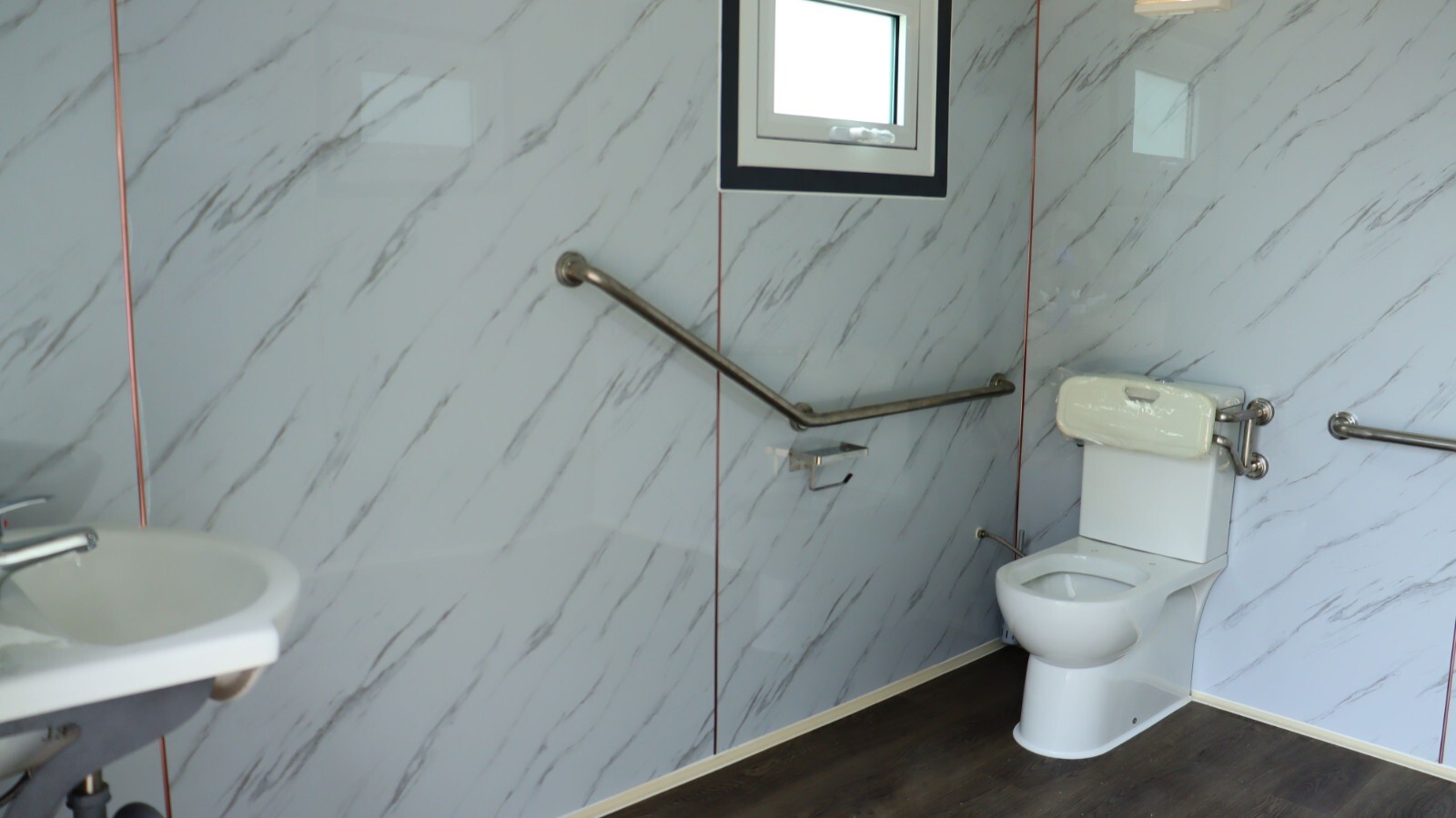 Jumbo 7x10ft Portable Toilet Bathroom HD Steel Restroom Wheelchair Change Room