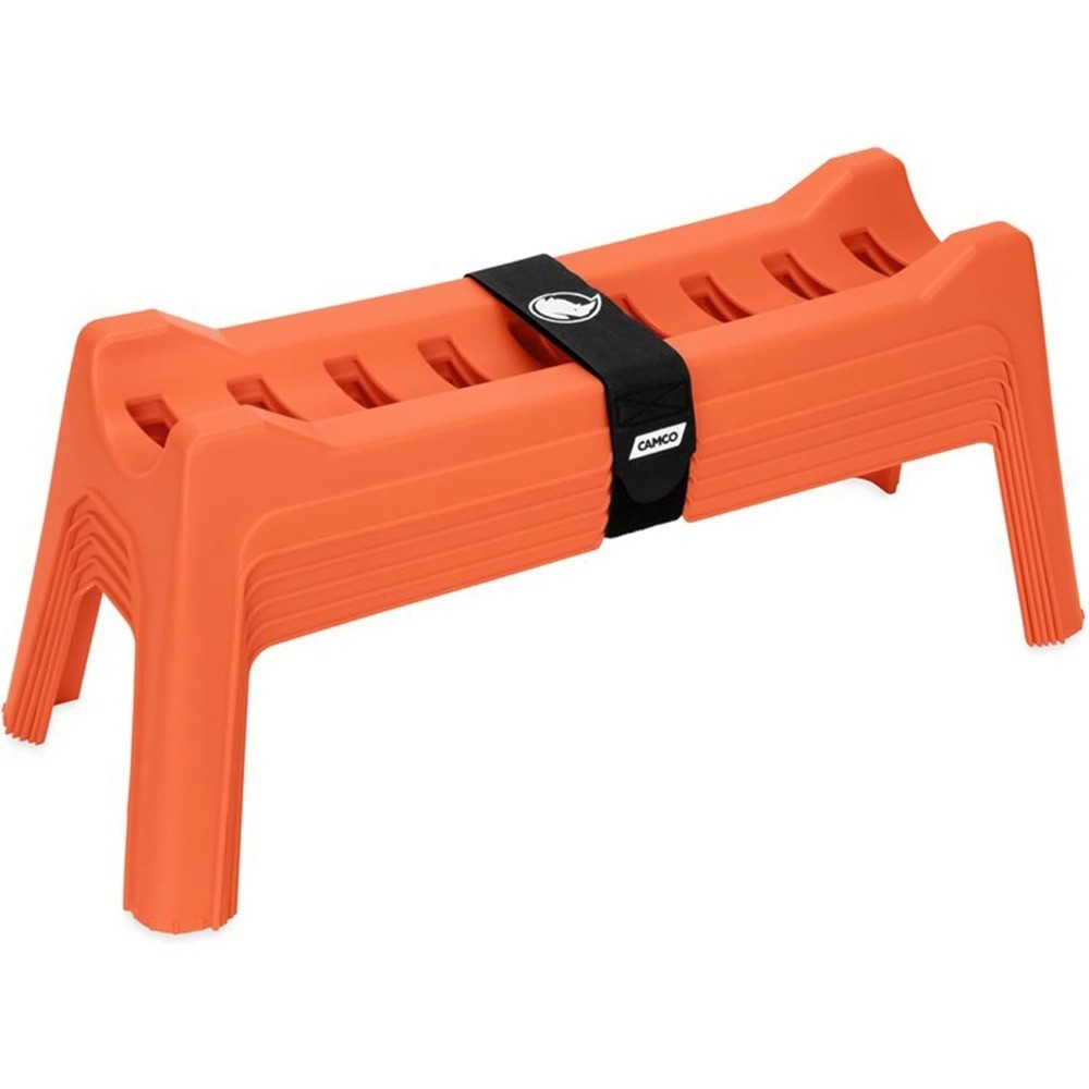 RV Sewer Hose Support Kit Heavy Duty 5 Pack for Stable Drainage Waste Management