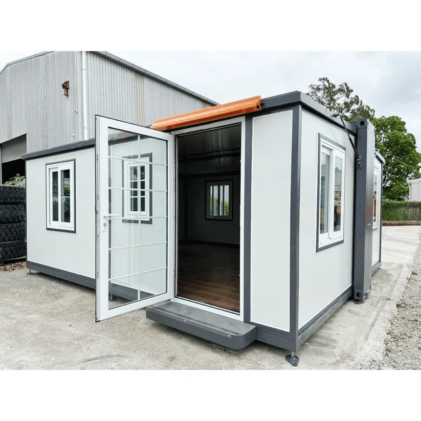 15x20x8FT Mobile Expandable Prefab House Prebuilt Home Portable Office