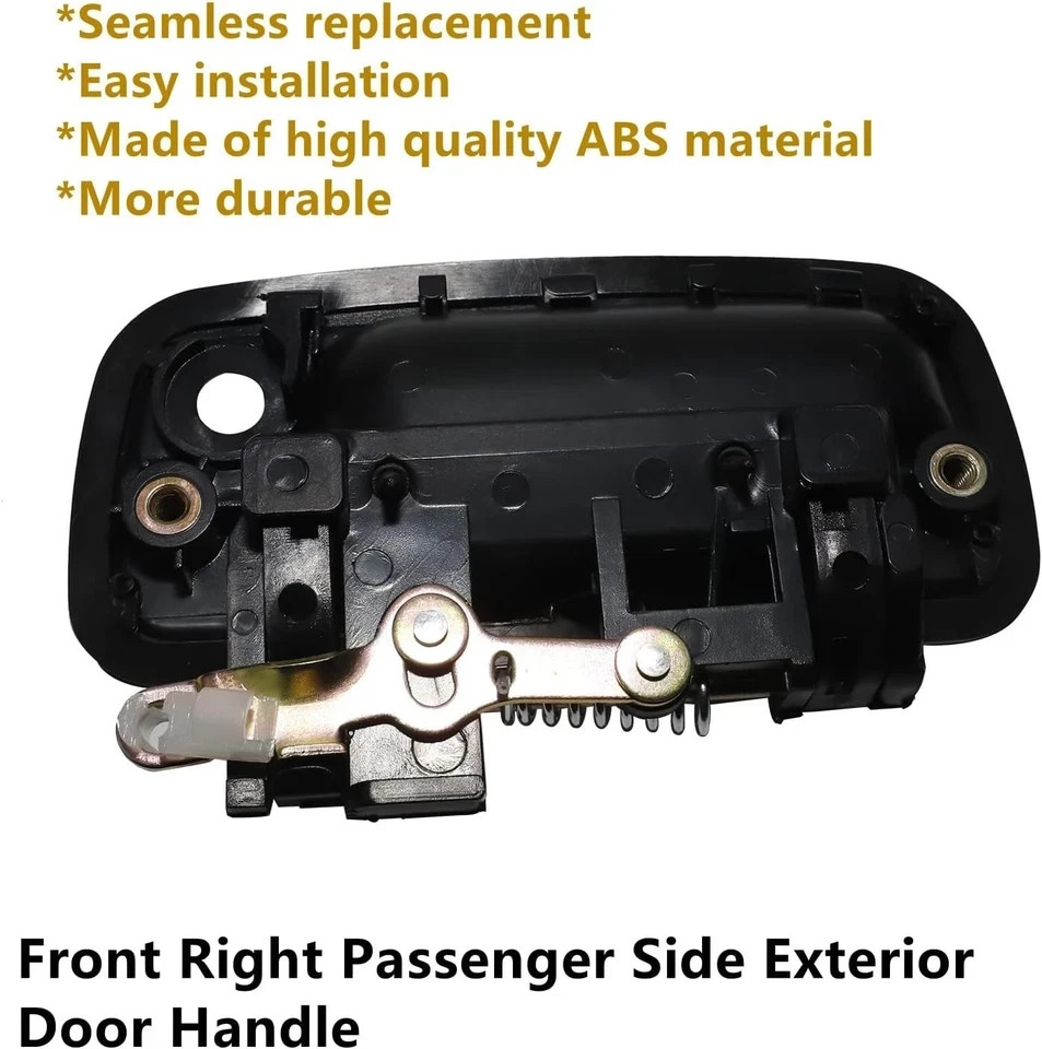 69210-35020 Black Front Right Passenger Exterior Outside Door Handle for Toyota*