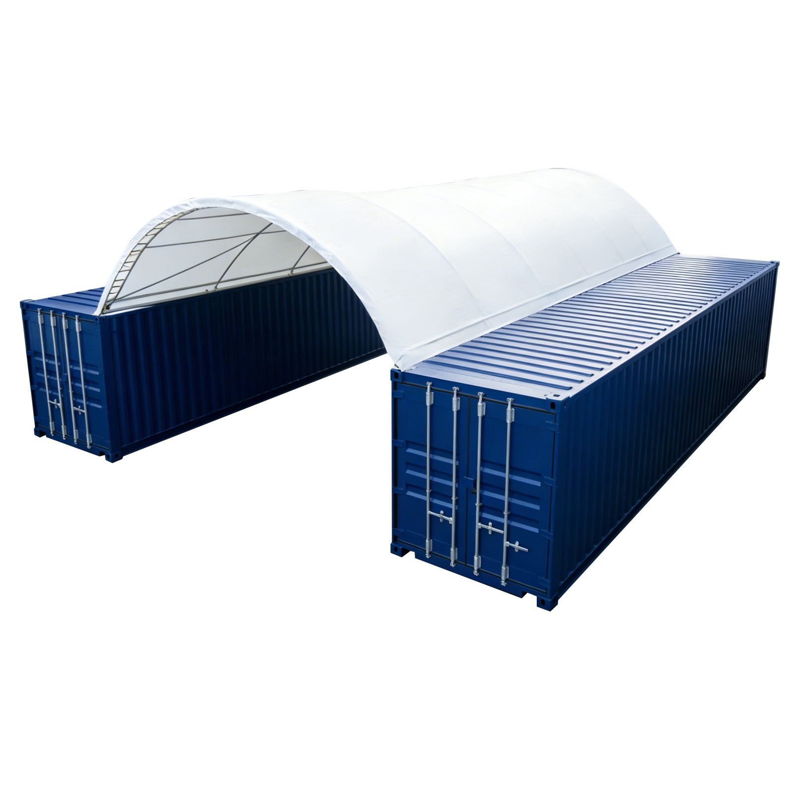 40x20x6.5FT Single Truss Heavy Duty PVC Fabric Container Shelter Canopy Building