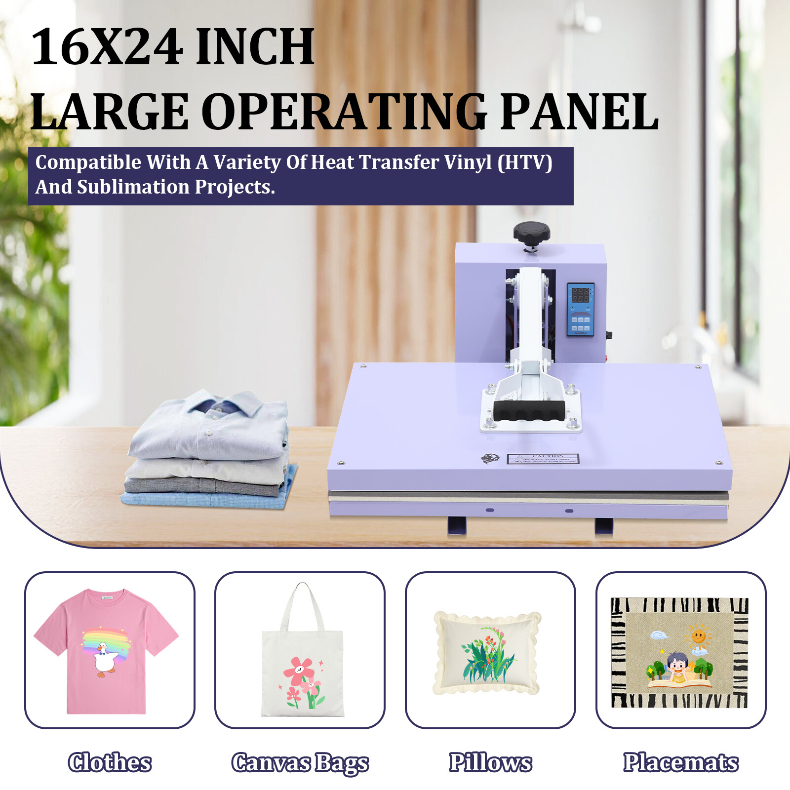 15×15 16×20 16×24 inch Heat Press Machine Digital Sublimat Heat Transfer Machine