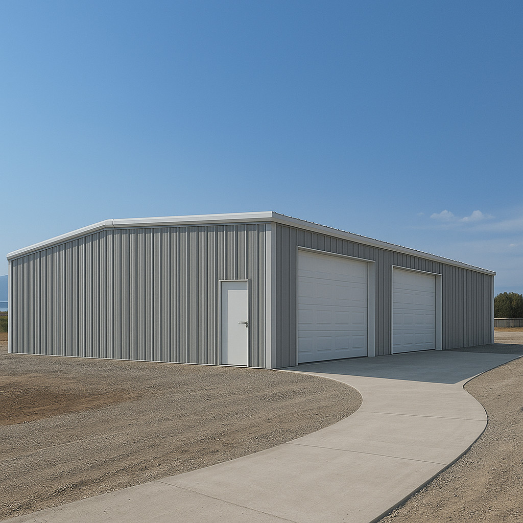 80x120x16 Steel Building Kit | Rigid Frame I-Beam | Commercial Grade I Duro Beam