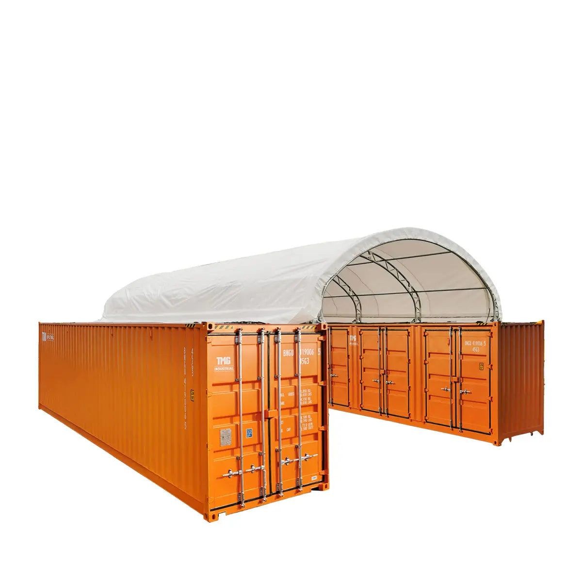 20x40ft Commercial PVC Shelter w/ Dual Trusses