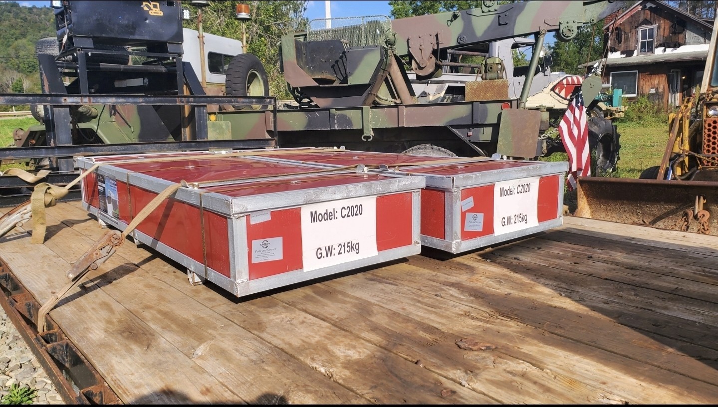 20’x20’x6.6′ Heavy Duty 11oz PE Fabric Shipping Container Shelter Canopy