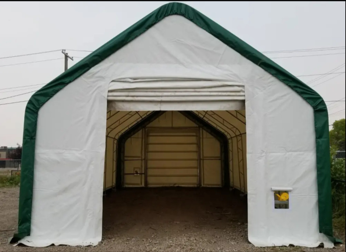 NEW Suihe PVC Fabric Shelter Tent Storage Workshop Building 20’xL40’x16′
