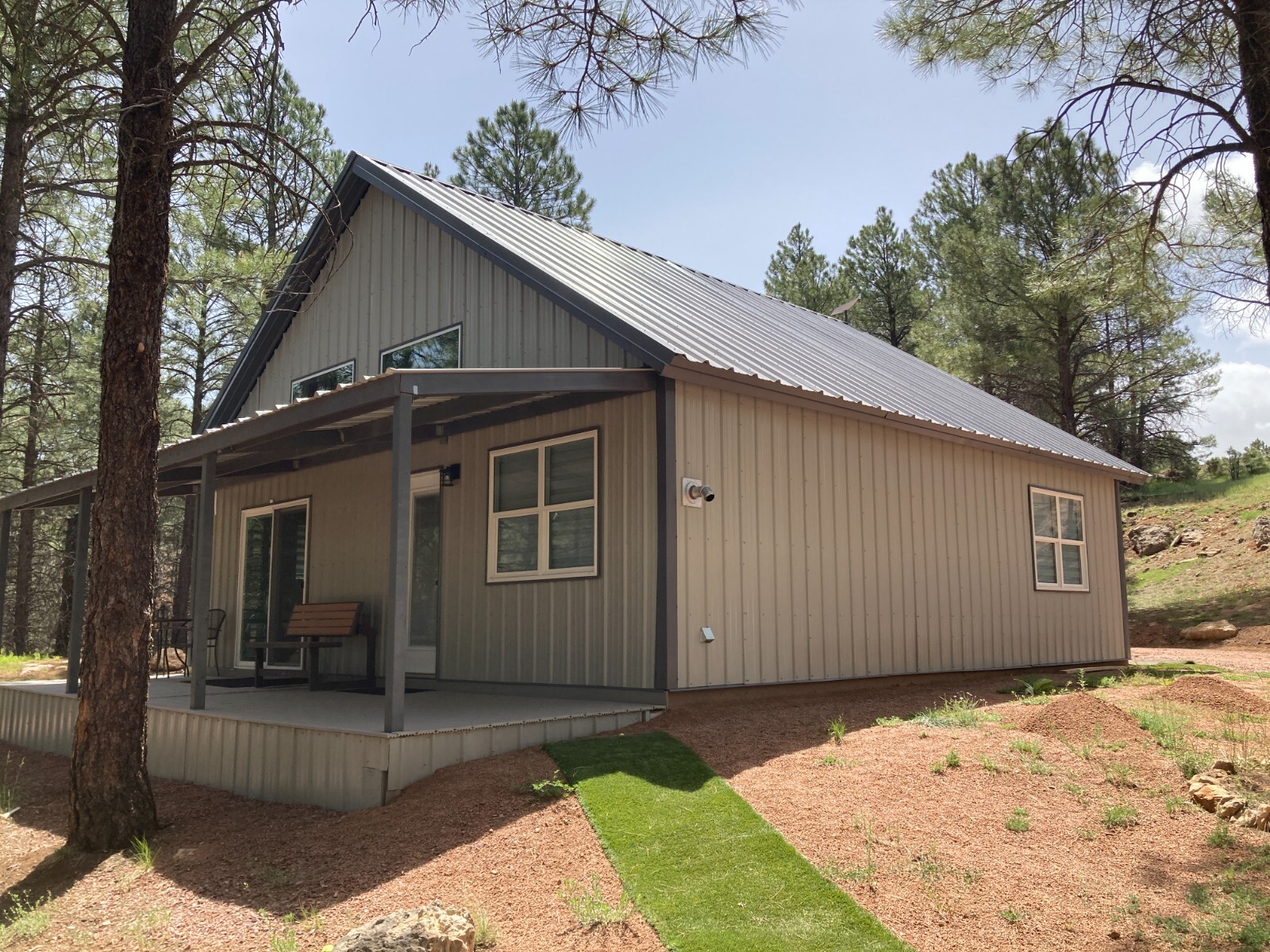 DIY Fire Resistant Steel 34 X 32 Cabin, Barndominium or Steel Home Kit