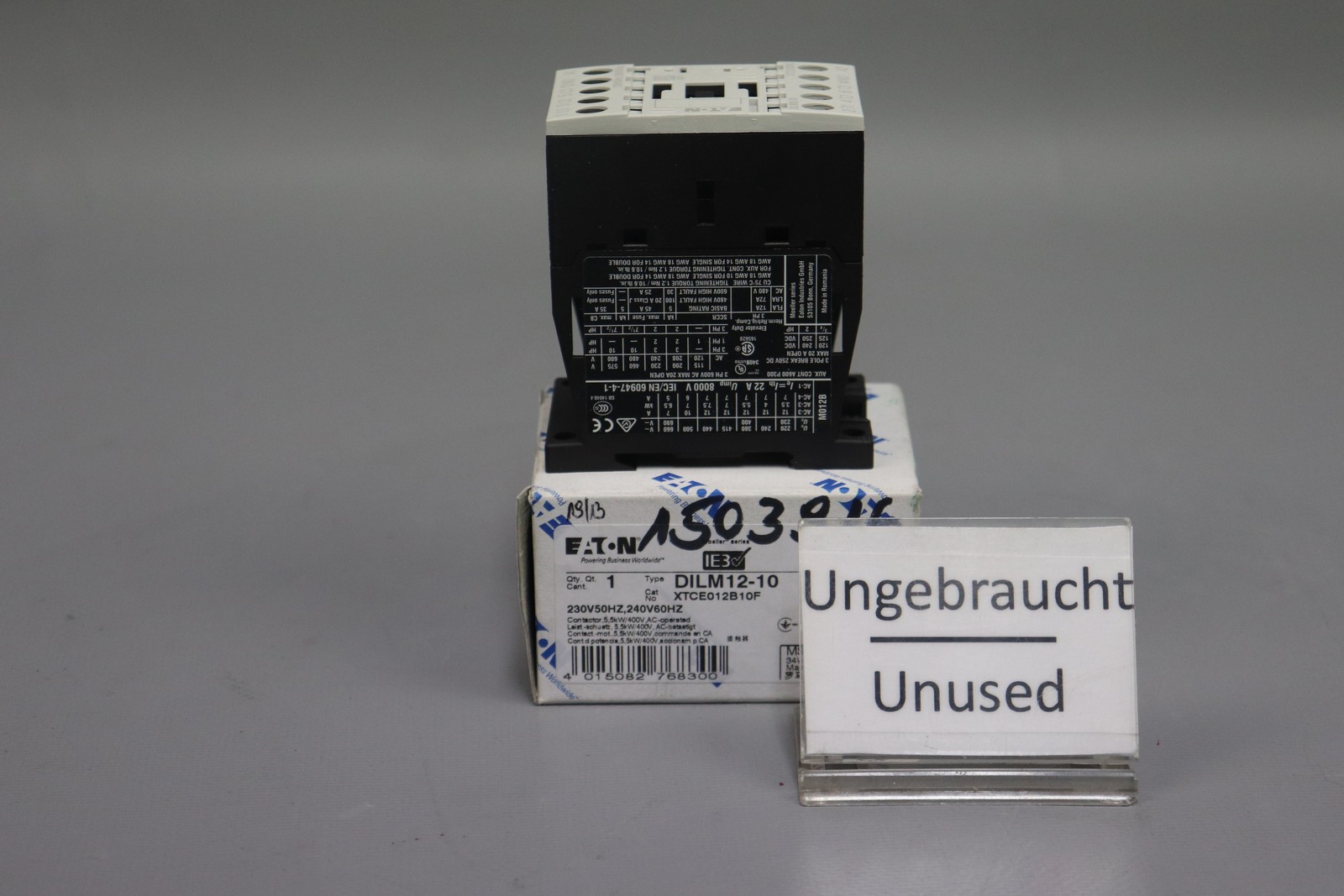 Eaton Moeller DILM12-10 Power Contactor 230V 50Hz 240V 60Hz Unused OVP