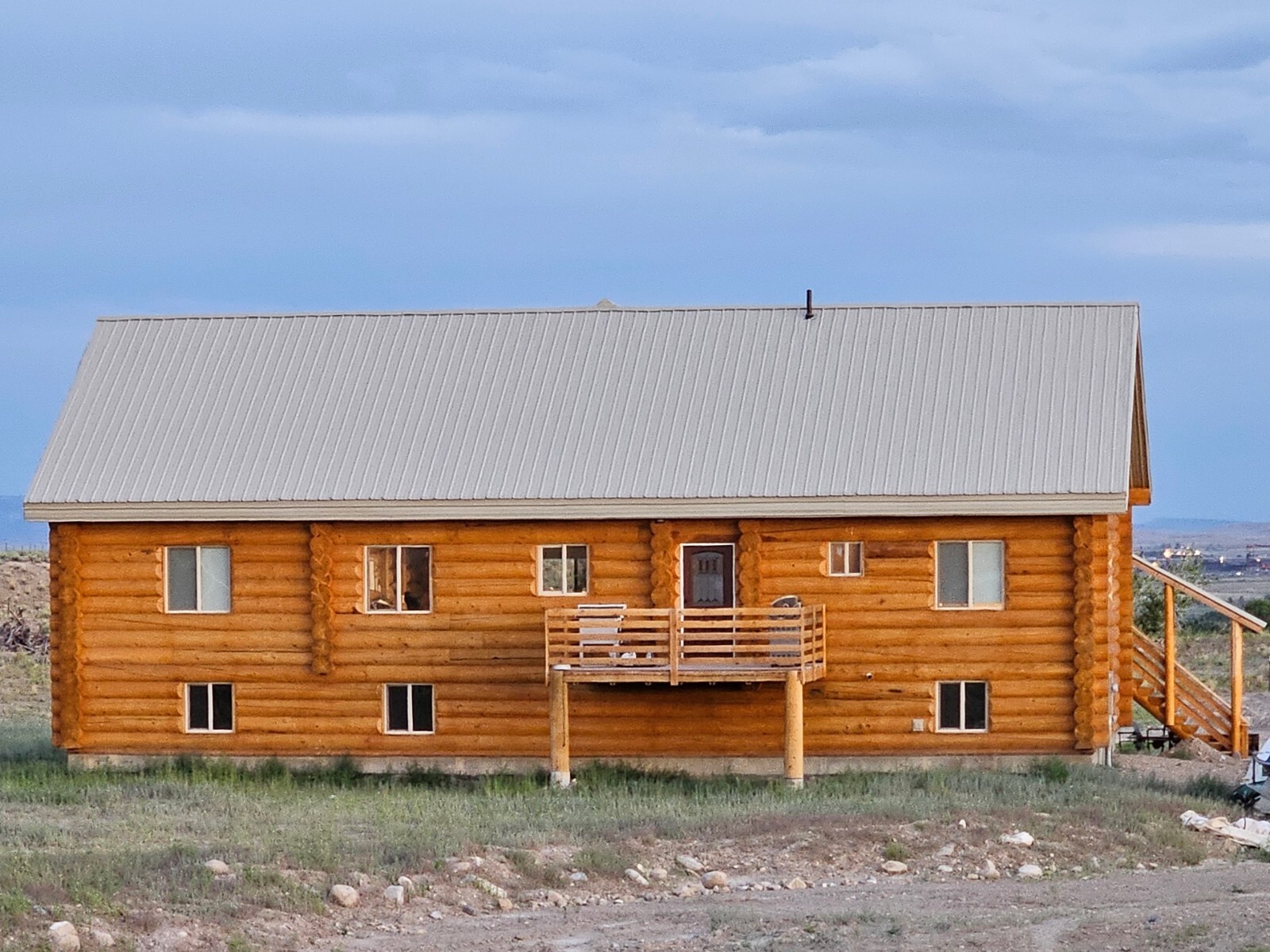 LARGE -5,000 sq.ft LOG CABIN HOME shell kit 12in logs