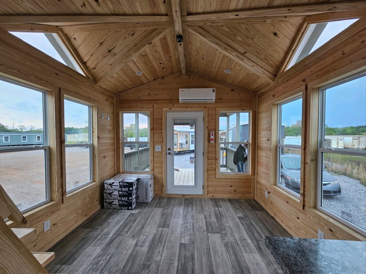 CABIN TINY HOUSE (MANY STYLES) MOVABLE PRE-FAB FOR YOUR PROPERTY/LOT PART. FURN.