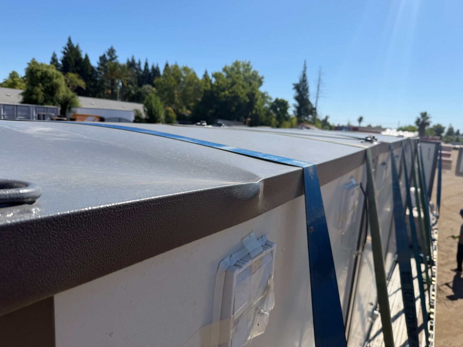 AS-IS Bastone 2-Stall Portable Toilet – Discounted for Exterior Cosmetic Damage