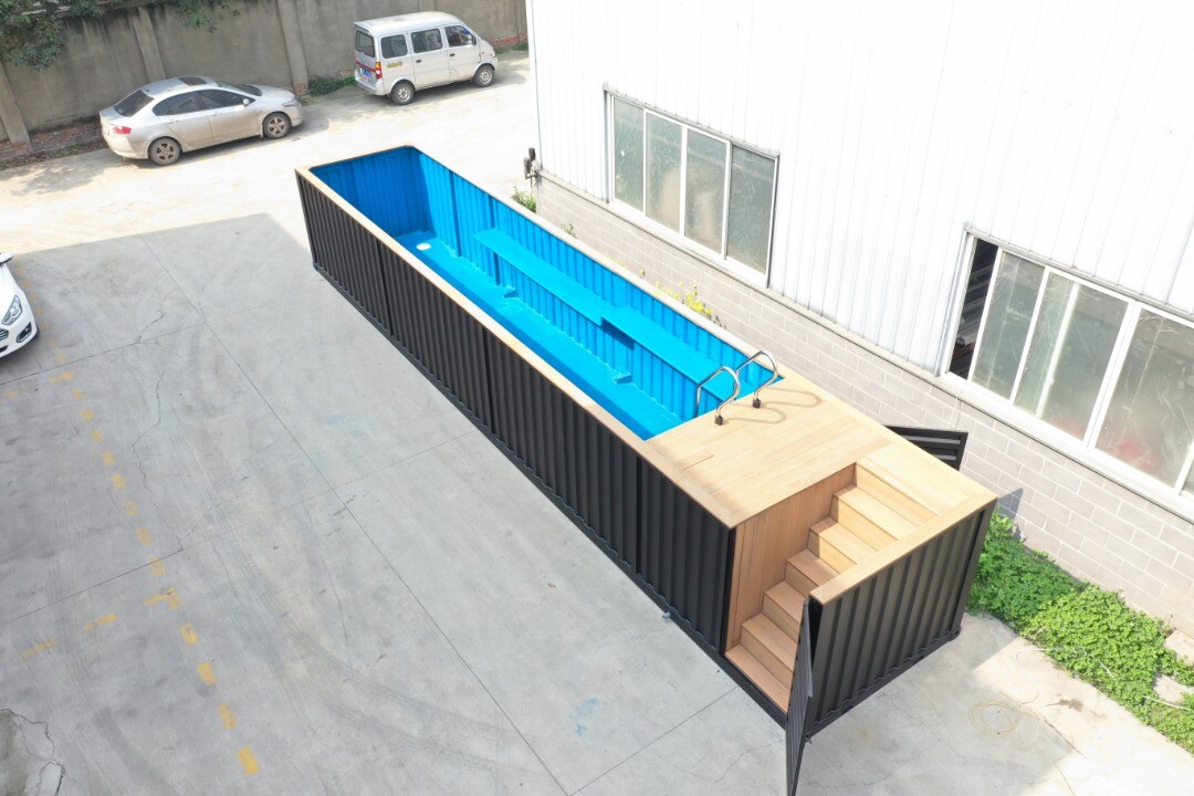 Swimming Pool 20ft. Length – Safe Room Designs Container Pools Catalog