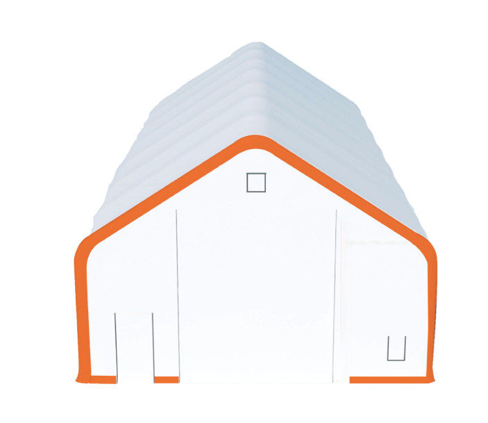 30x40x22 DUAL TRUSS *21oz PVC* Canvas Fabric Storage Building Shelter Barn Shop