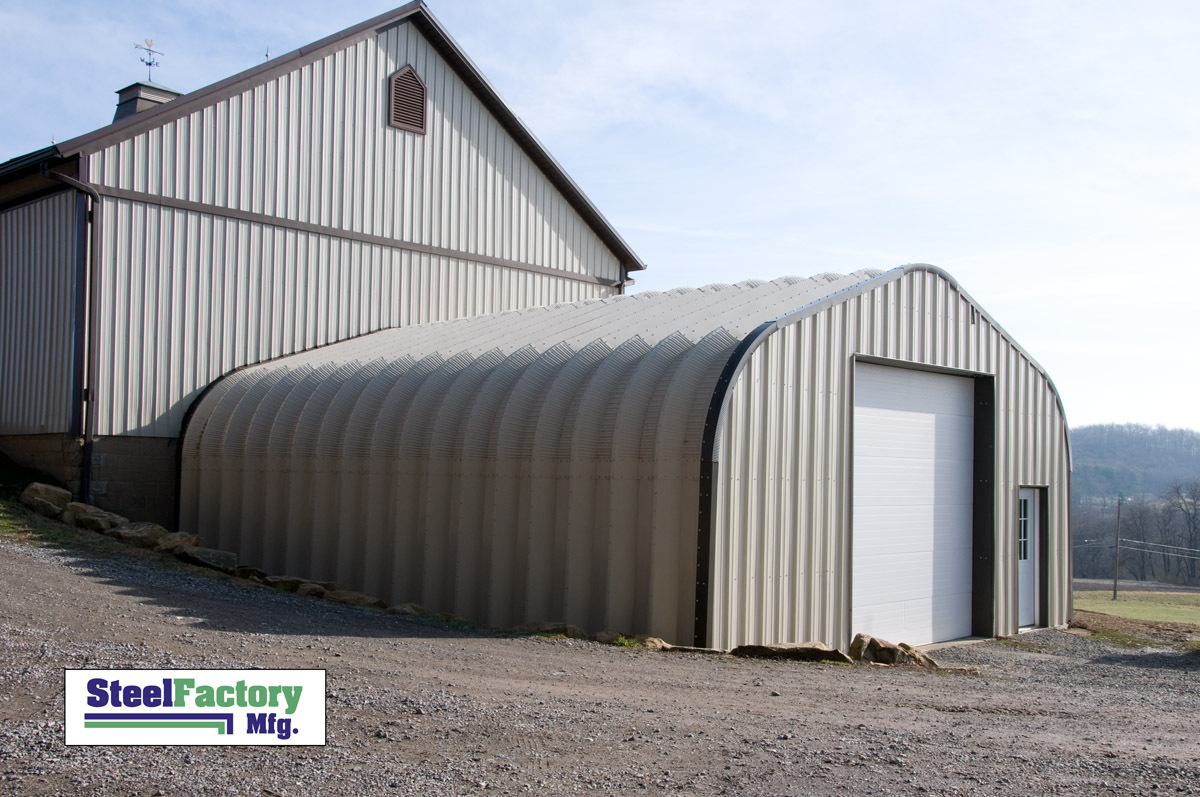 Steel Residential P25x30x13 Hotrod Garage Prefab Metal Panel Shop Building Kit