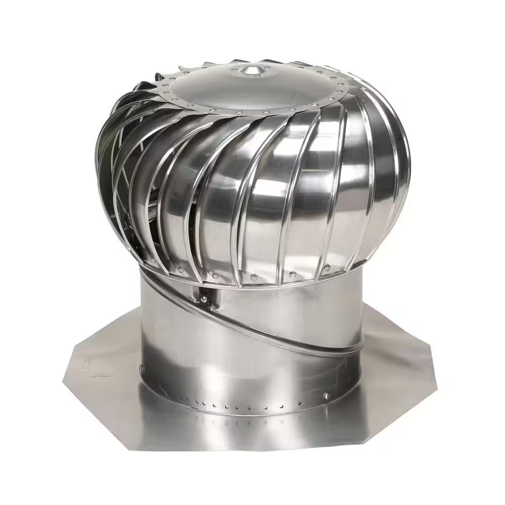 14 In. Mill Aluminum Internally Braced Wind Roof Turbine