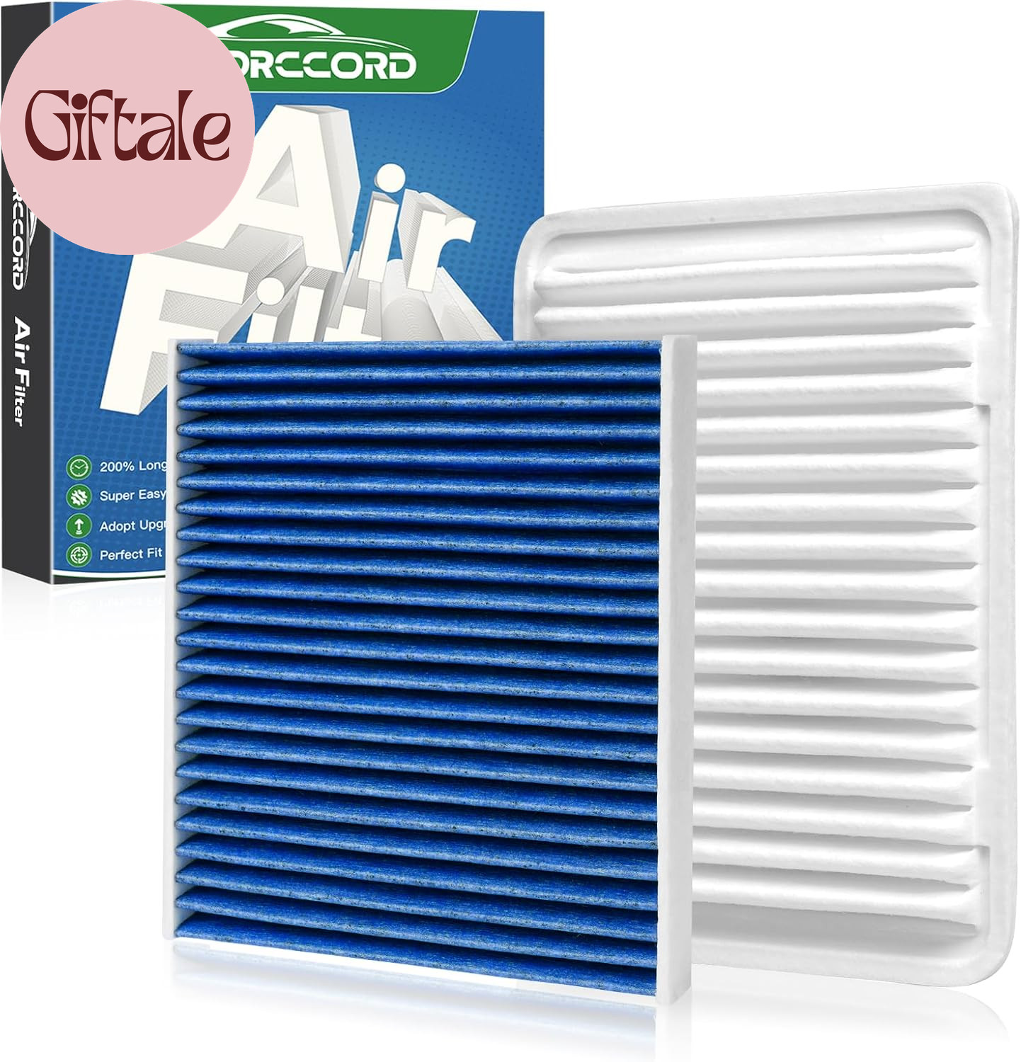 Cabin & Engine Air Filter Fit for Toyota Corolla 2009-19, Matrix 2009-14, Yaris