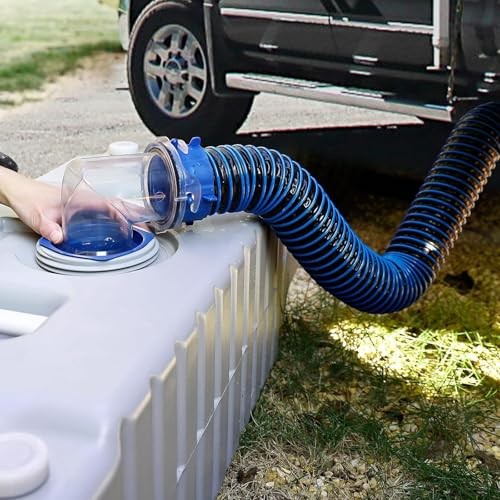 5 FT RV Sewer Hose Kit, Sewer Hose for RV Camper, Heavy-Duty Waste
