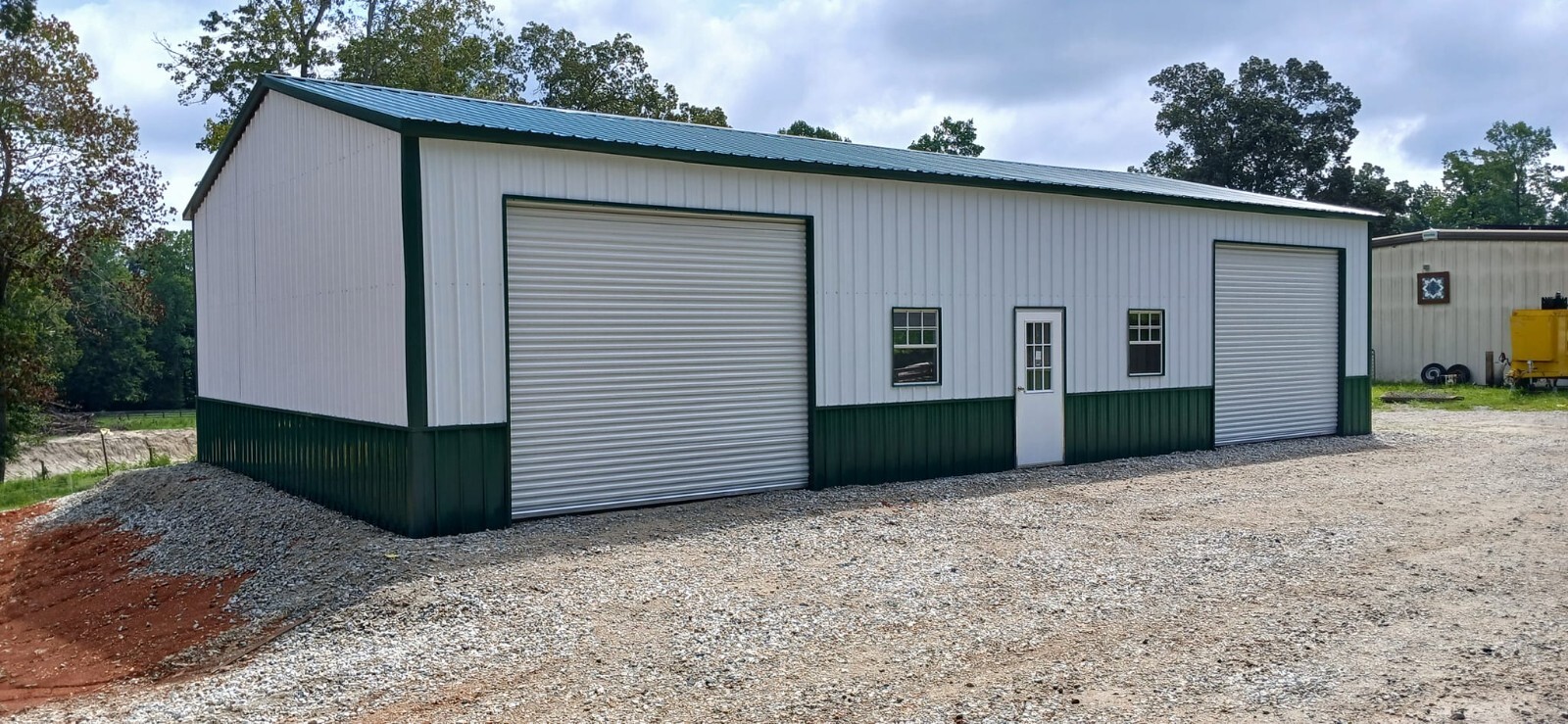 30X70X12 Six bay, 90lb Snow load, 6/12 pitched roof discounted as low as $58,298