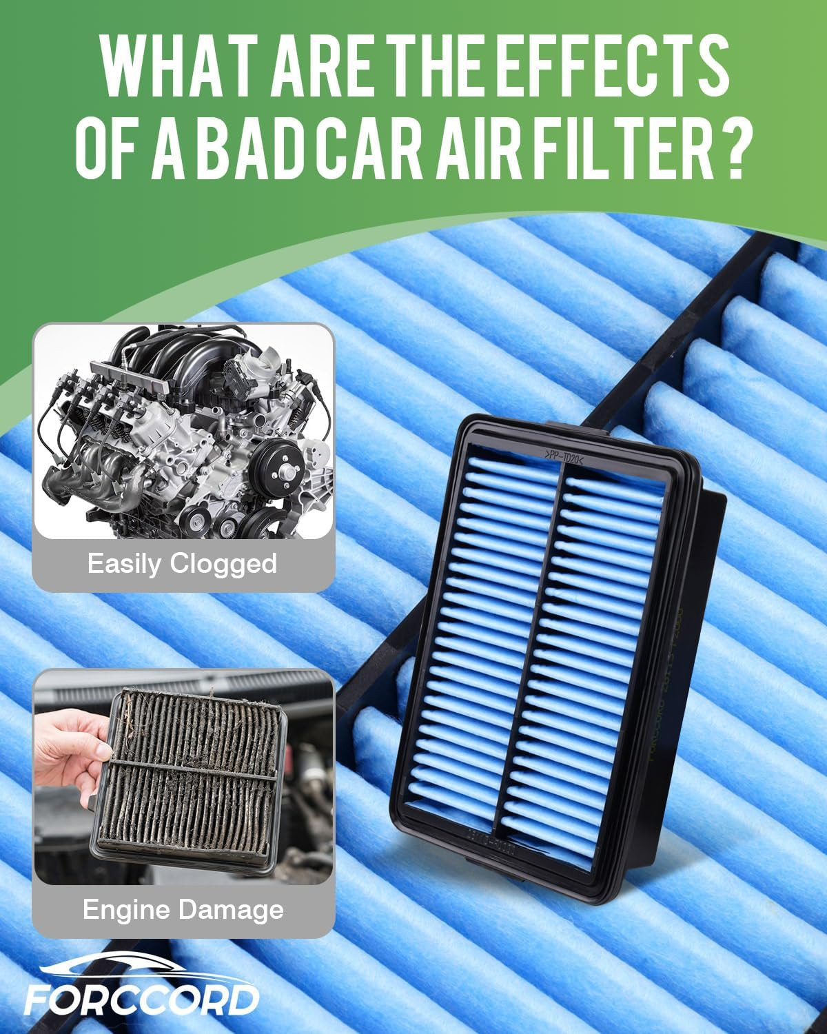 Cabin & Engine Air Filter Fits for Kia Forte 2019-2024, Forte5 2020-2023, Hyunda