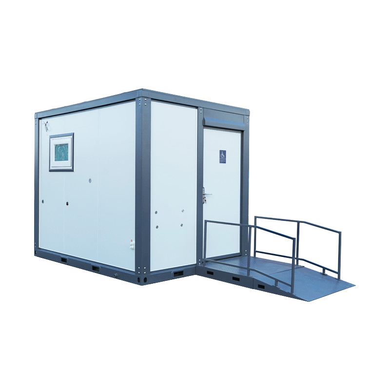 Jumbo 7x10ft Portable Toilet Bathroom HD Steel Restroom Wheelchair Change Room