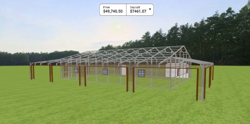 You are paying for plans and drawings & for us to design the structure you want