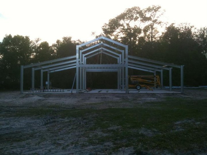 2 STORY AMERICAN BARN–ALL GALVANIZED STEEL INSULATED!! BUILDING – GARAGE-METAL