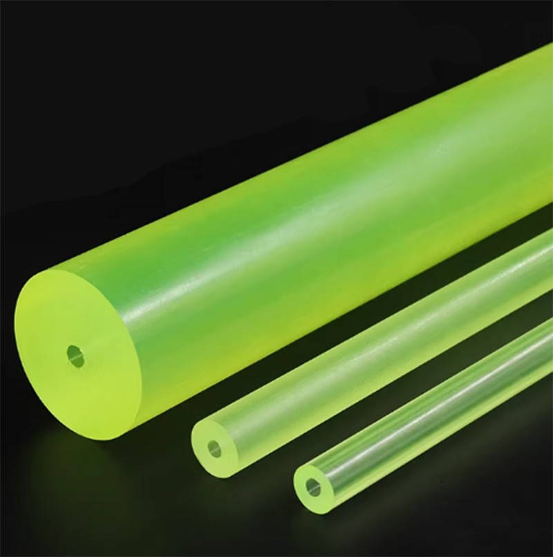 PU Polyurethane Hollow Round Rod Bar Stick Length 500mm Elastic Shock Absorber
