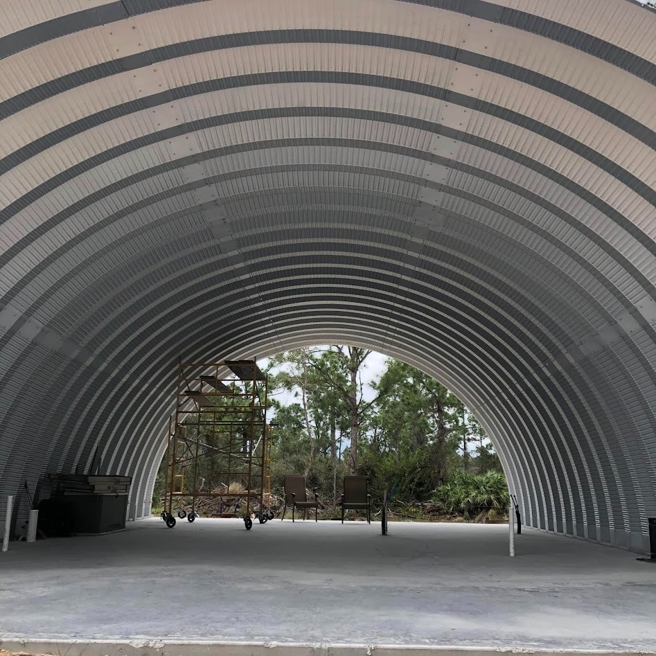 DuroSPAN 30x30x15 Steel Arch Straight Wall Clear Span S-Building Factory Direct