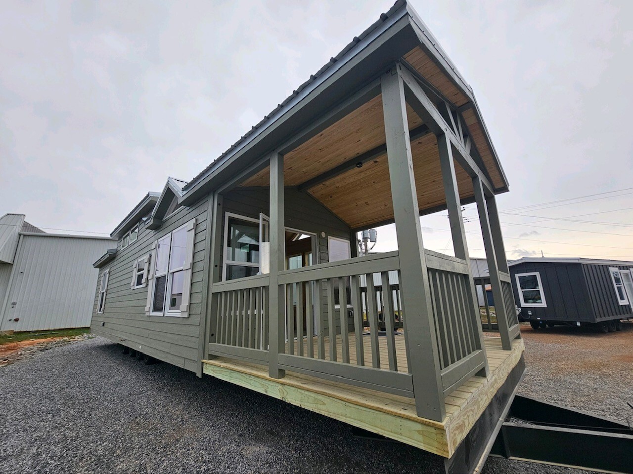 CABIN TINY HOUSE (MANY STYLES) MOVABLE PRE-FAB FOR YOUR PROPERTY/LOT PART. FURN.