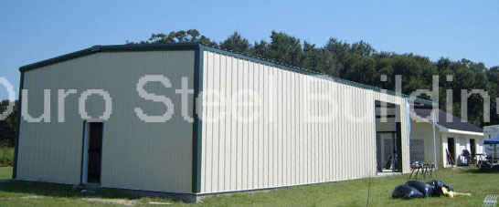 30x30x14 Steel Building Kit | Rigid Frame I-Beam | Commercial Grade