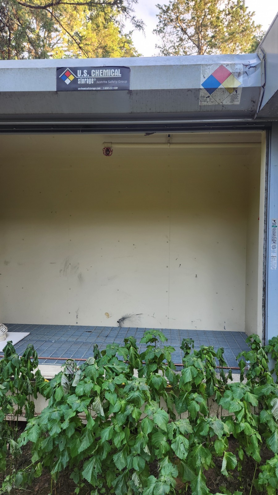 Industrial Chemical Containment Portable Building