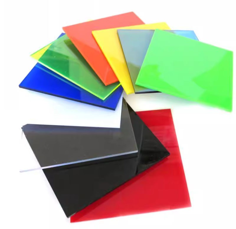 Color Acrylic Sheet Panel Plastic Plate 8x8cm 10x20cm 15x15cm 20x20cm