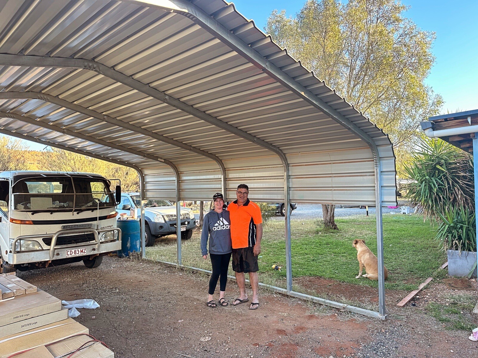 NEW 6x6m Shade Shed