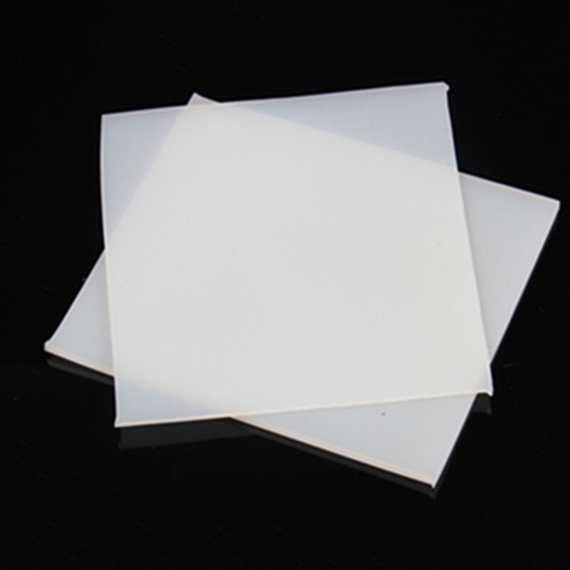 White Silicone Sheet Pad Seal Gasket Plate High TEMP Resistant 500mm*500mm 1M*1M