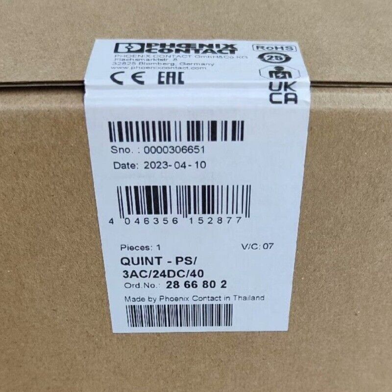 1PCS New Phoenix QUINT4-PS 3AC/24DC/40 2904623 power supply