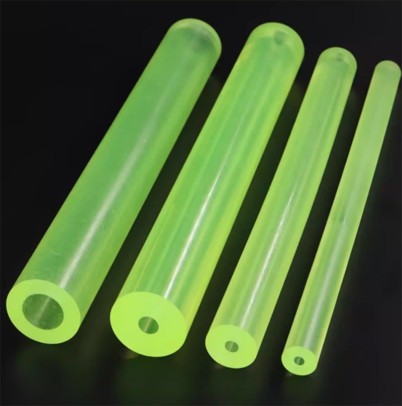 PU Polyurethane Hollow Round Rod Bar Stick Length 500mm Elastic Shock Absorber