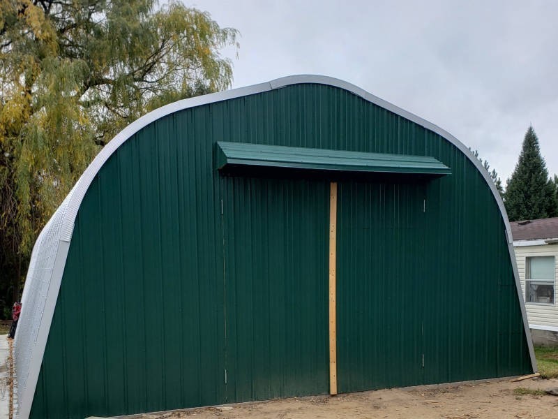 32x40x18 DuroSPAN Steel Building HOME GARAGE SHOP Open Ends Factory DiRECT