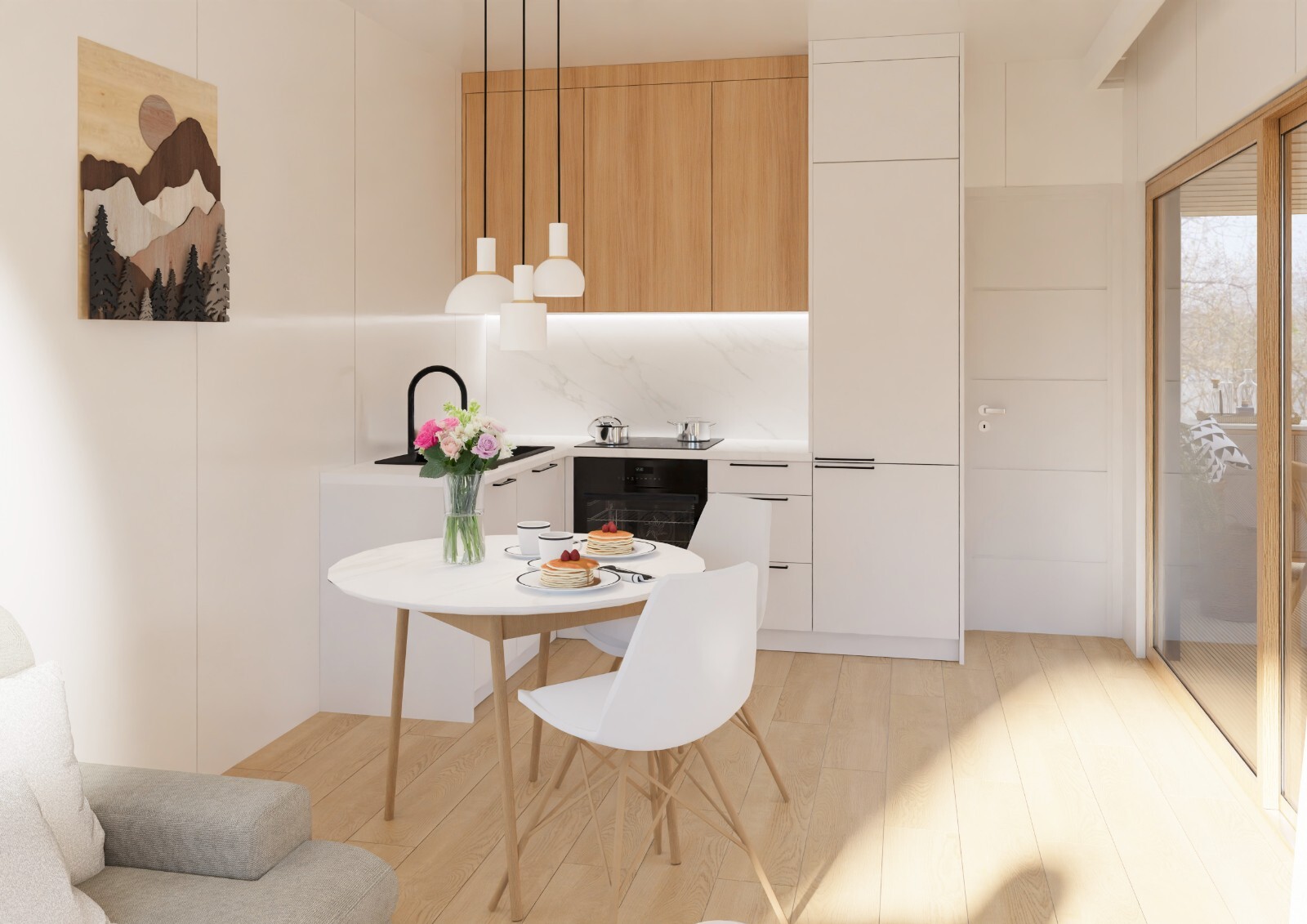 Tiny house, mobile holiday home with equipment