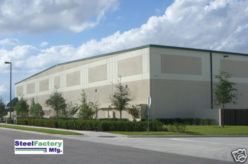 Steel Factory Prefab Metal Commercial Building 50x150x16 US Made Lowest Prices