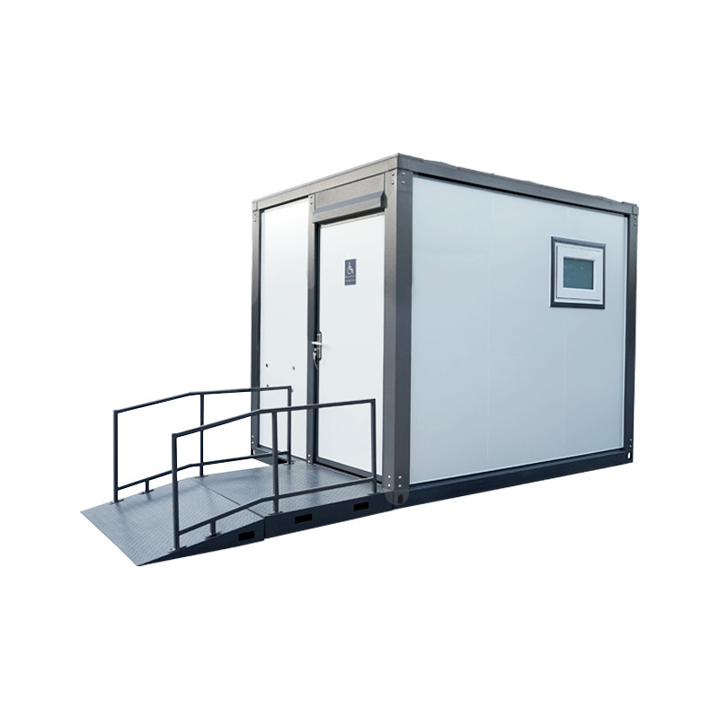 Jumbo 7x10ft Portable Toilet Bathroom HD Steel Restroom Wheelchair Change Room