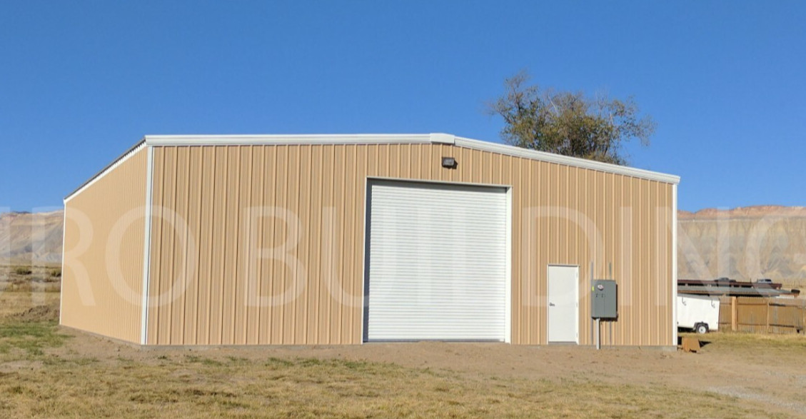 40x60x14 Steel Building Kit | Rigid Frame I-Beam | Commercial Grade | DuroBEAM