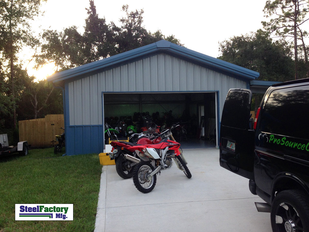 American Made Steel 30x60x14 Prefab Metal Barn Galvanized Frame Garage Building
