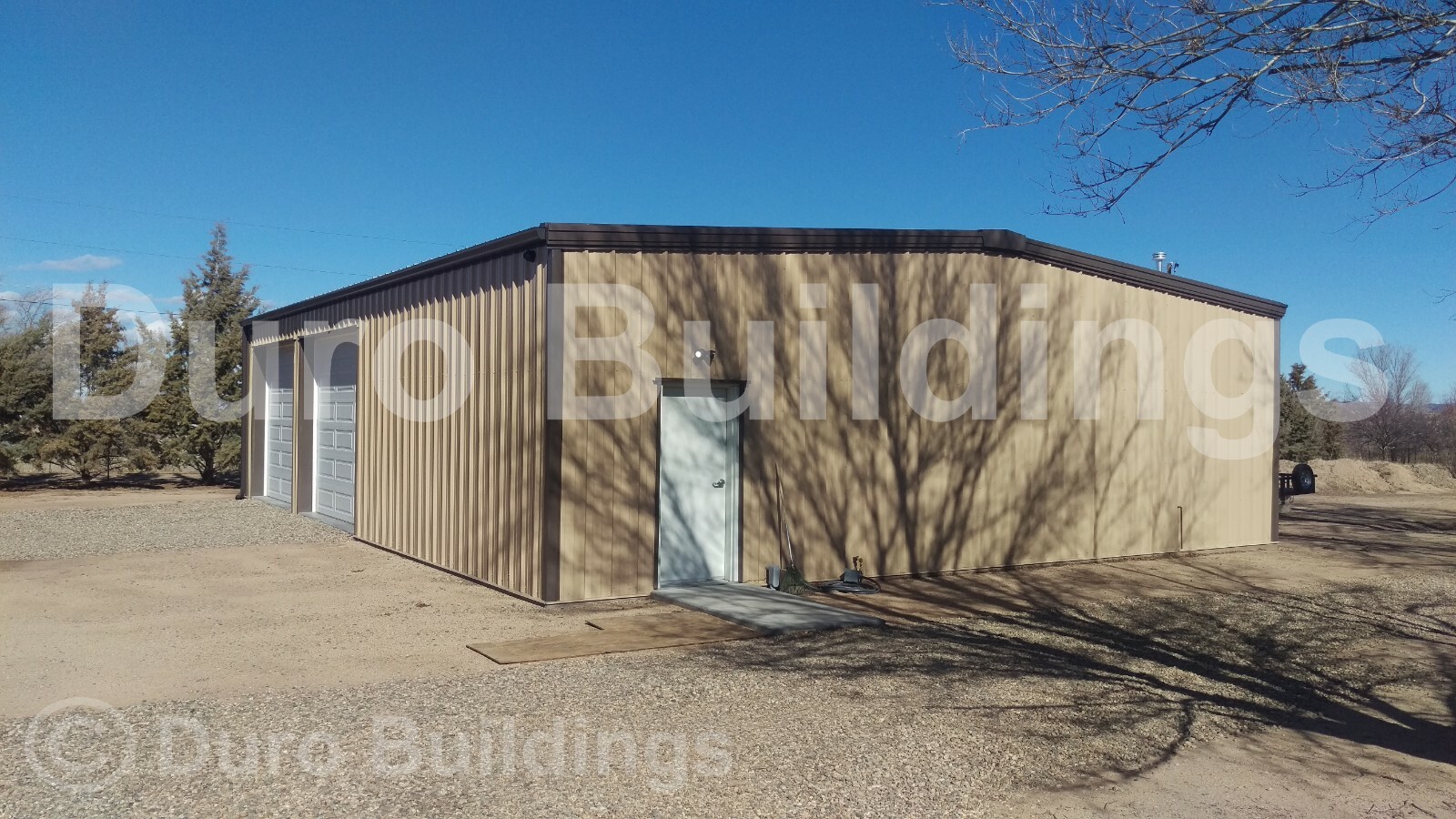 50x100x16 DuroBEAM Rigid-Frame I-Beam Structure